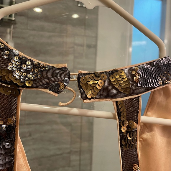 Bebe Sequin Fit & Flare Sequin Bebe - Picture 8 of 11